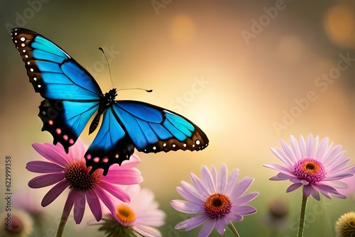 butterfly on flower © DracolaX