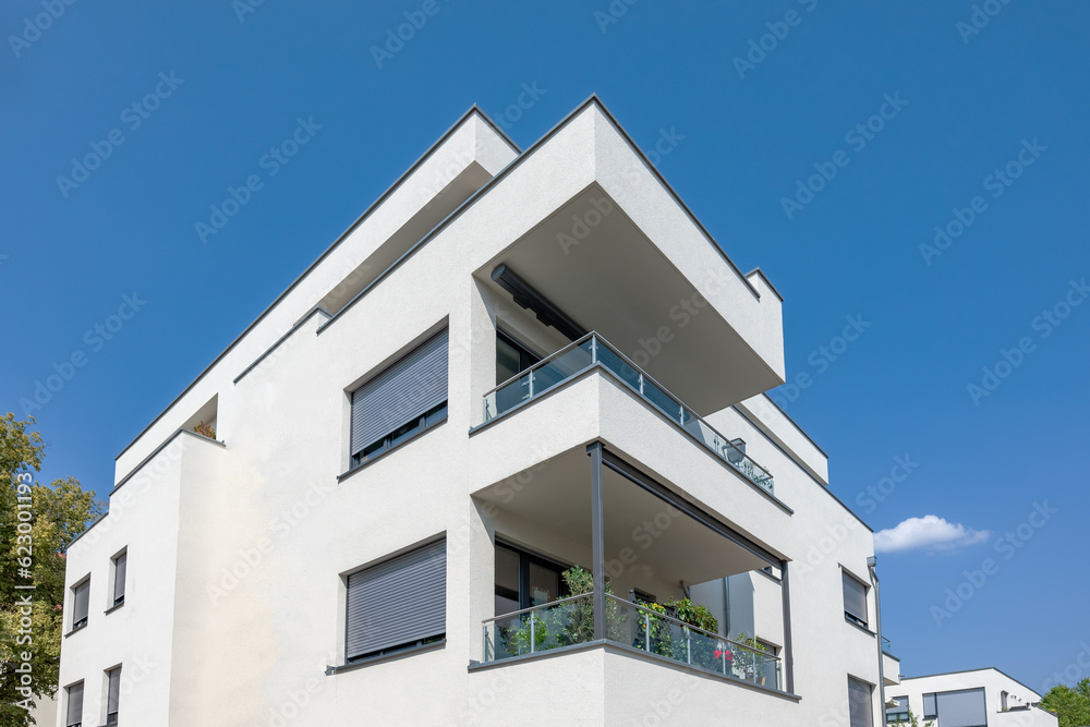 Modernes Apartmenthaus in Deutschland Modernes Apartmenthaus in Deutschland