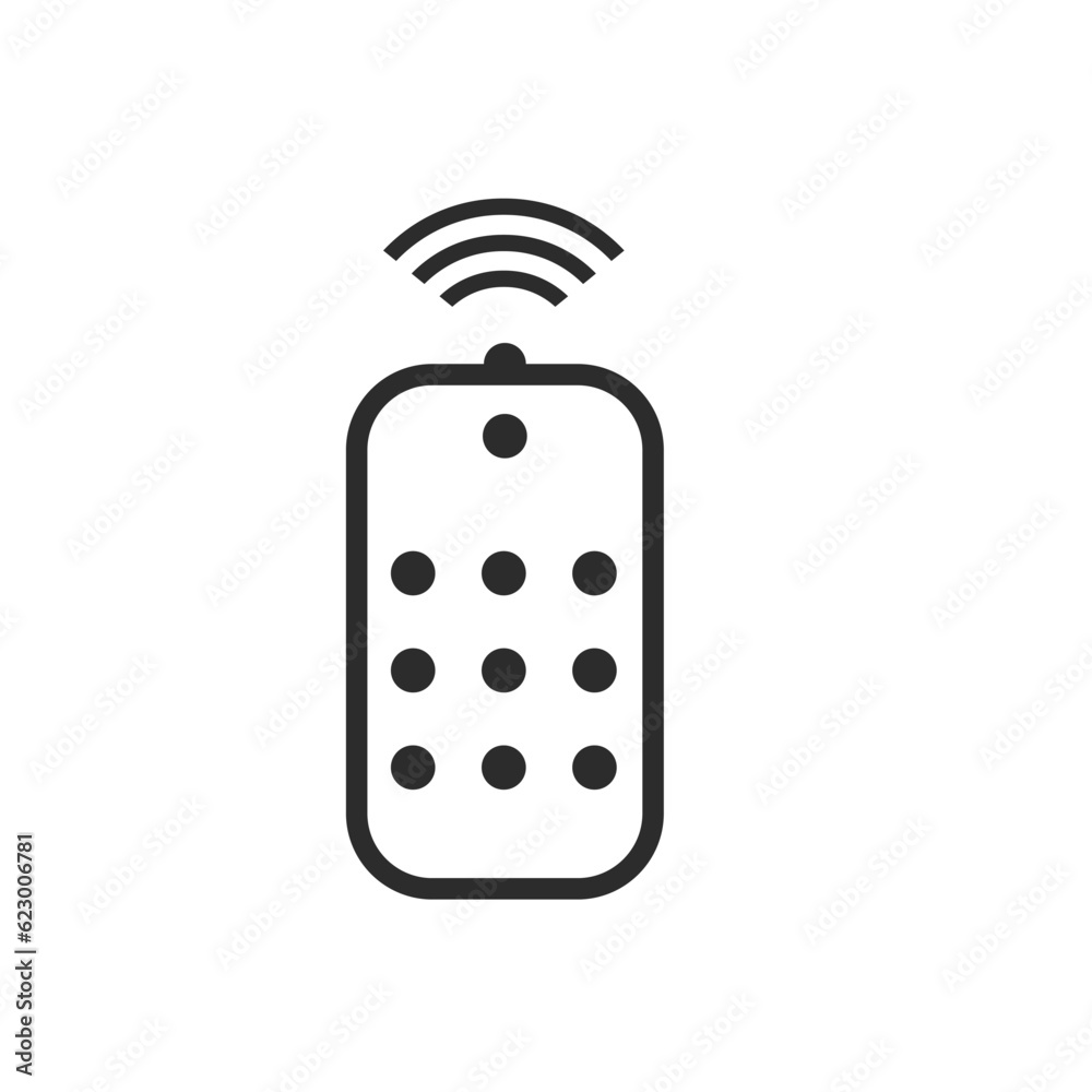 electronic remote control icon vector element design template electronic remote control icon vector element design template