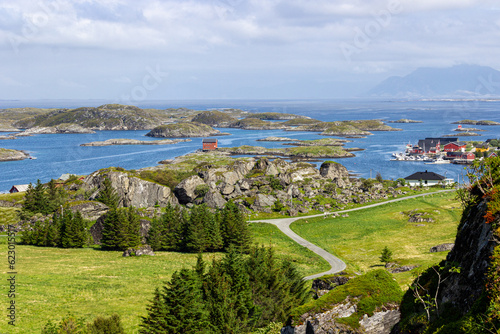 view of the coast of the sea photo