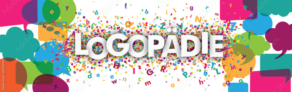 Fototapeta premium Logopädie Header
