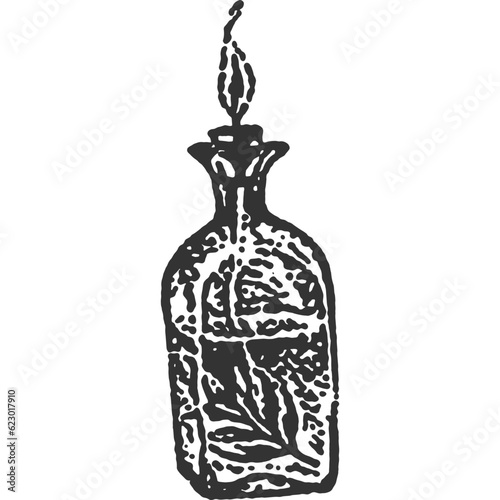 Greater Power Vintage Illustration Vector