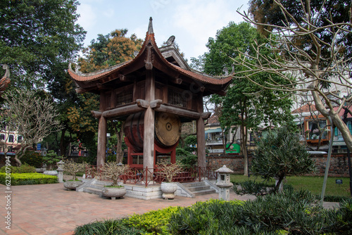 Inside of the Temple Of Literature