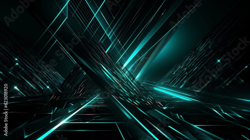 Futuristic AI-Generated Digital Backgrounds for Your Creative Projects © Luke