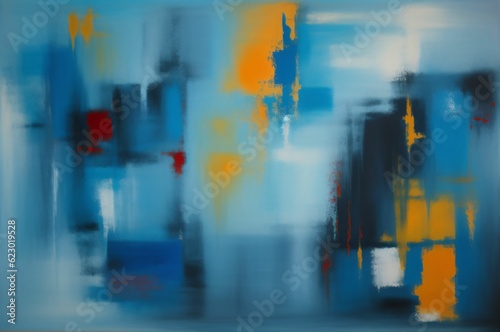 abstract background blue and yellow