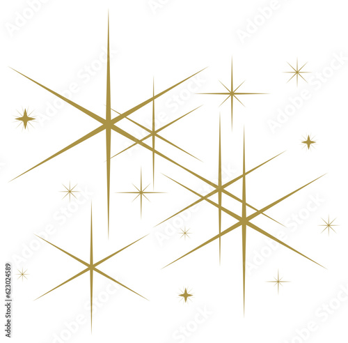 Weihnachtssterne Glitzer abstrakt Vektor in Gold. Isolierter Hintergrund.
Sternenhimmel Symbol f√ºr Jesus Geburt.
F√ºr Hintergr√ºnde, Kalender, Einladungen, Gru√ükarten etc.