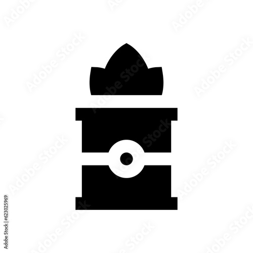 barrel glyph icon