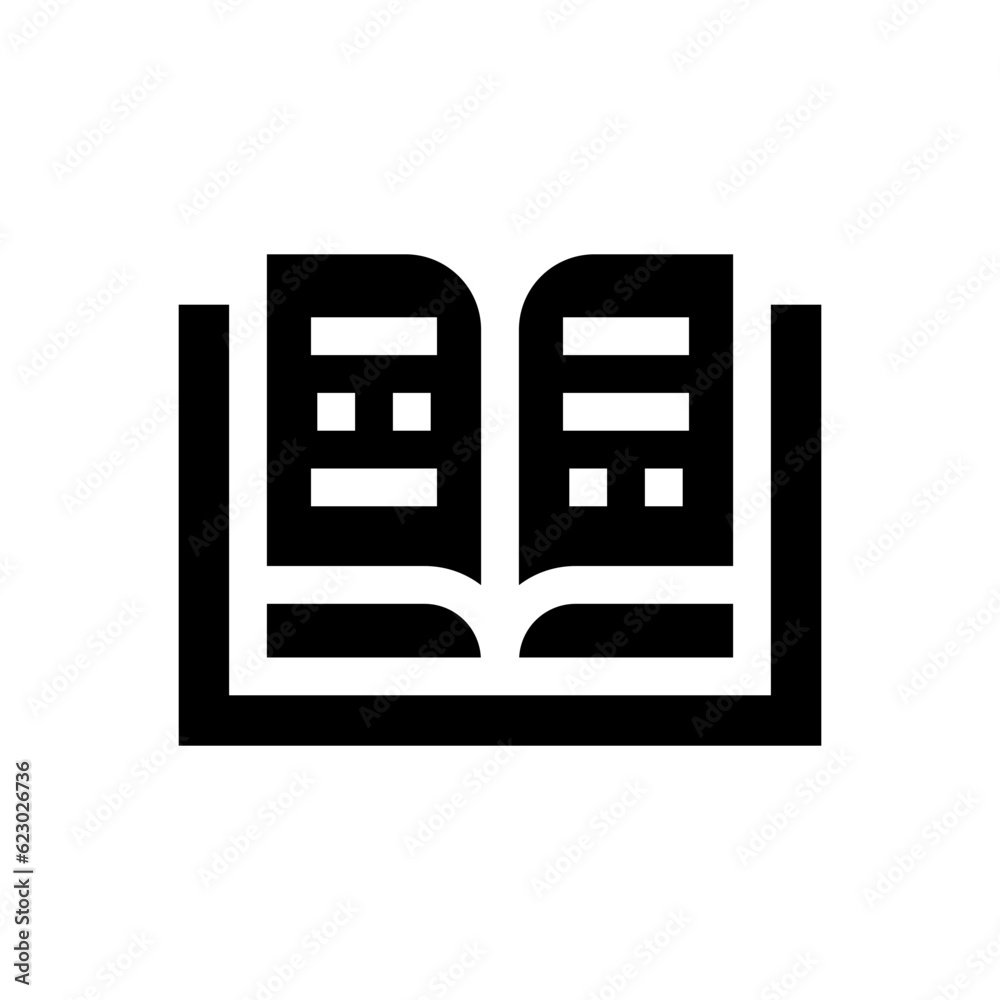 reading glyph icon reading glyph icon