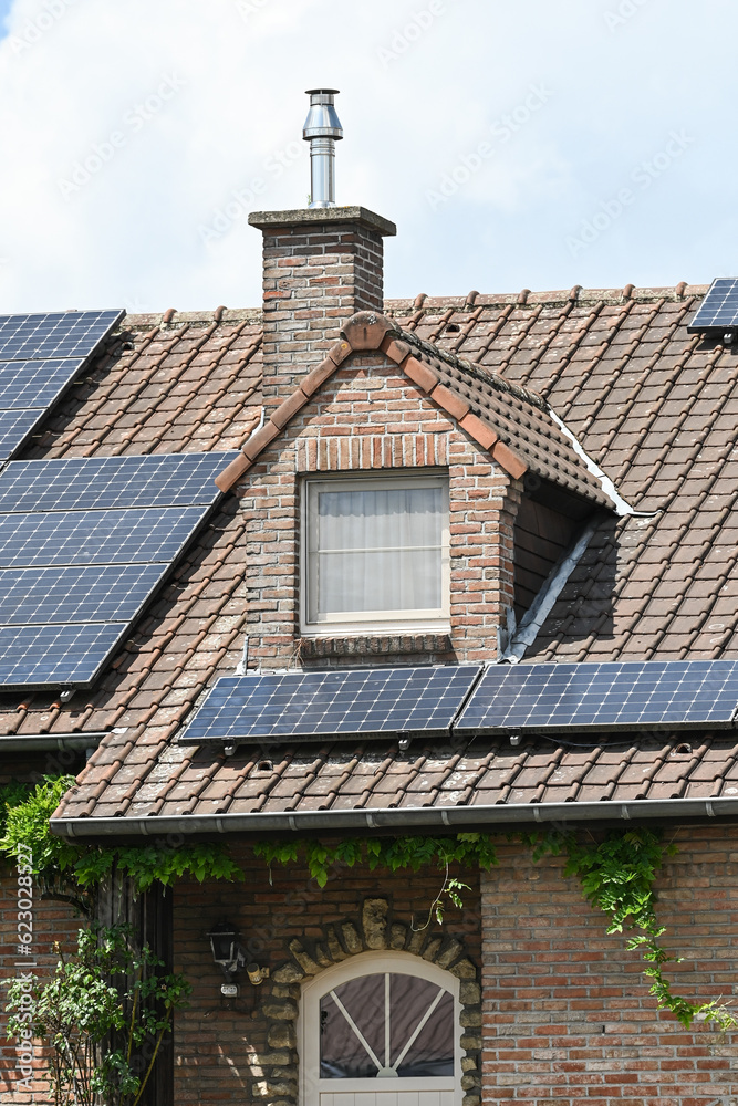 panneaux solaire energie photovoltaique immobilier maison