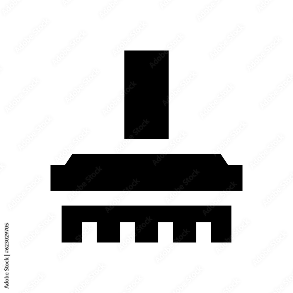 broom glyph icon broom glyph icon