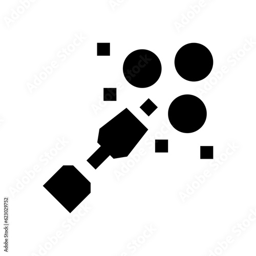 sprayer glyph icon
