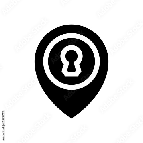 Free Download entry glyph icon - GFXLoad