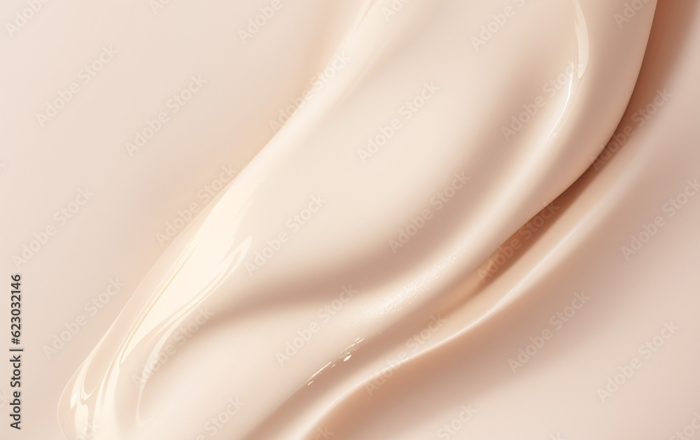 close up of cosmetic cream texture on white background studio shot,3d illustration. close up of cosmetic cream texture on white background studio shot,3d illustration.