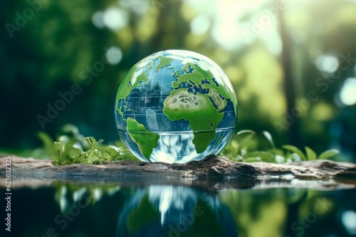 Healing Earth: Evocative Symbol of an Eco-Friendly Planet