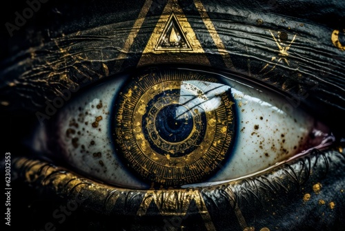 A captivating photo showcasing the Masonic symbol of the Providence Eye photo