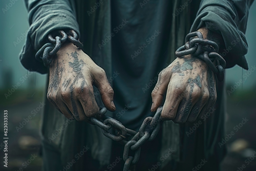 Bound Hands: Symbol of Oppression and Struggle