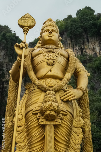 Photography Temple hindou de Batu Cave dans la montagne à Kuala Lumpur, Malaisie