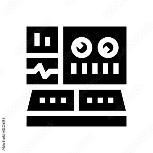 command centre glyph icon