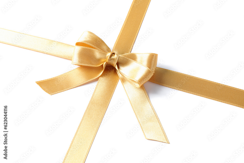 PNG,golden ribbon with bow,gift concept, isolated on white background PNG,golden ribbon with bow,gift concept, isolated on white background