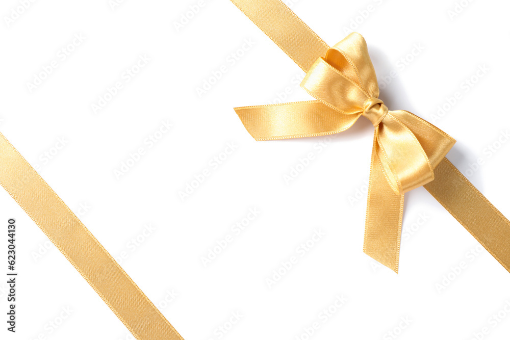 PNG,golden ribbon with bow,gift concept, isolated on white background PNG,golden ribbon with bow,gift concept, isolated on white background