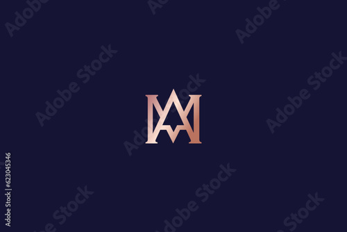 ma letter brand design style creative golden wordmark design typography illustration, ma lettering, ma creative, ma golden 