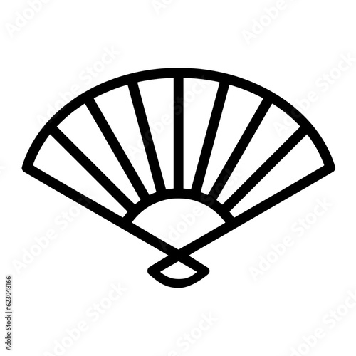 hand cooling fan icon