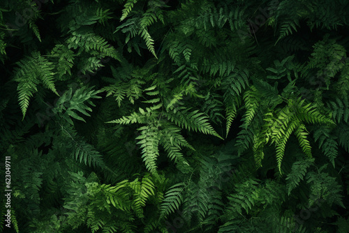 fern in the forest Generative Ai
