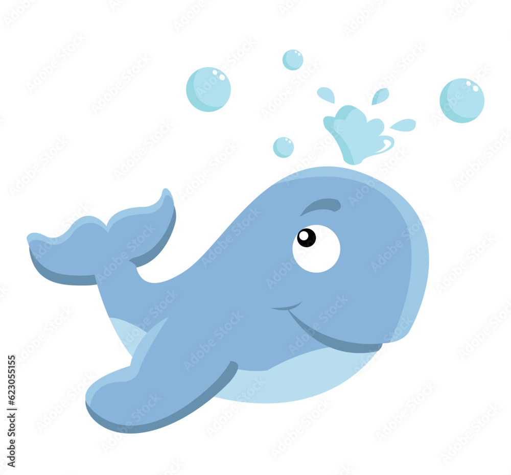 Cute dolphins in various poses cartoon illustration Cute dolphins in various poses cartoon illustration
