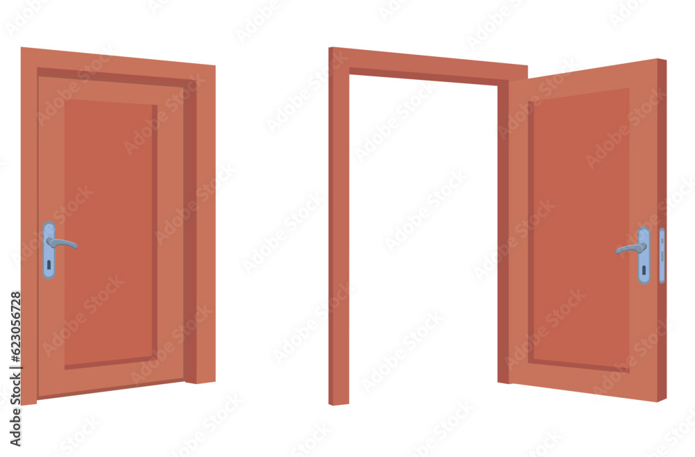 little kid standing and holding door knob little kid standing and holding door knob