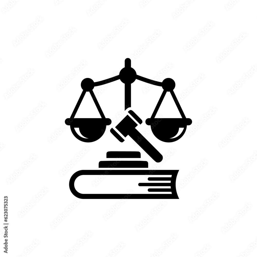 Professional and eye catching lawyer, law firm, attorney, and Law court logo icon. Professional and eye catching lawyer, law firm, attorney, and Law court logo icon.