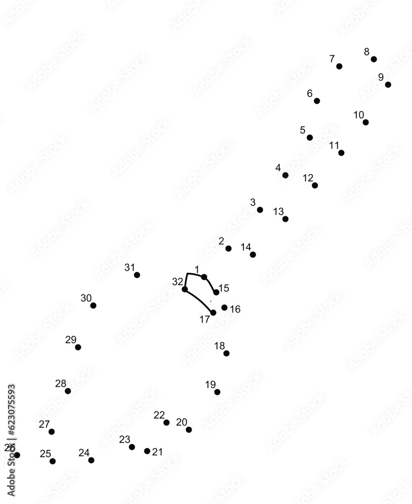 Halloween Dot to Dot Coloring pages Halloween Dot to Dot Coloring pages