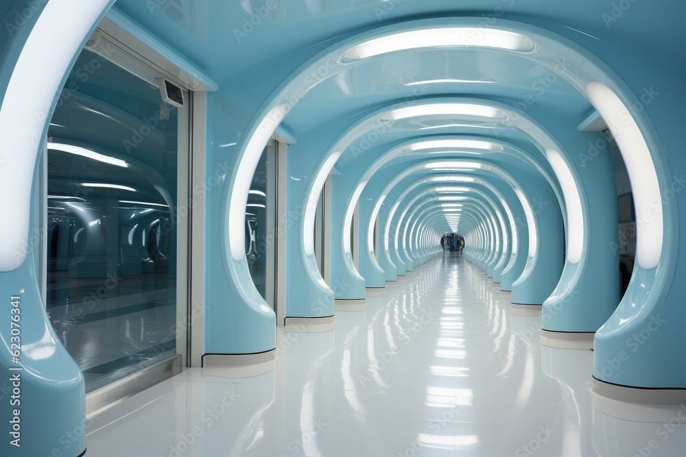 Obraz premium hospital corridor
