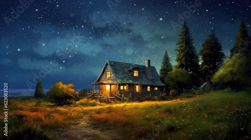 Enchanting Countryside Nightscapes 