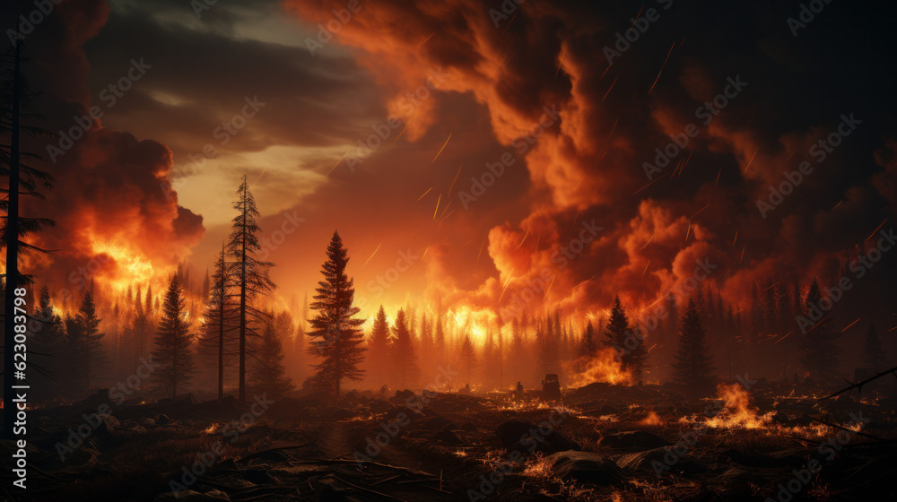 Devastating Wildfires