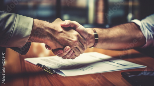 Handshake Over a Signed Deal