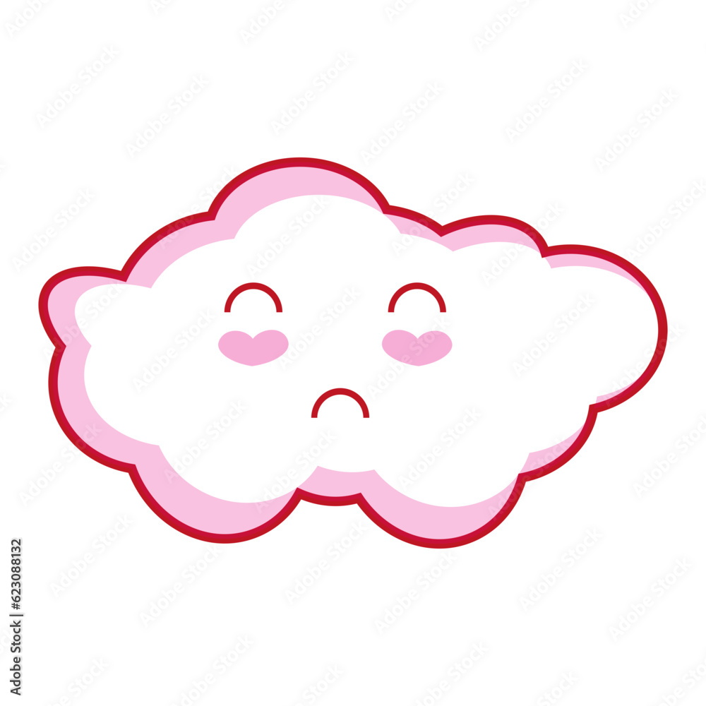 Cloud Cute Illustration Vector Cloud Cute Illustration Vector