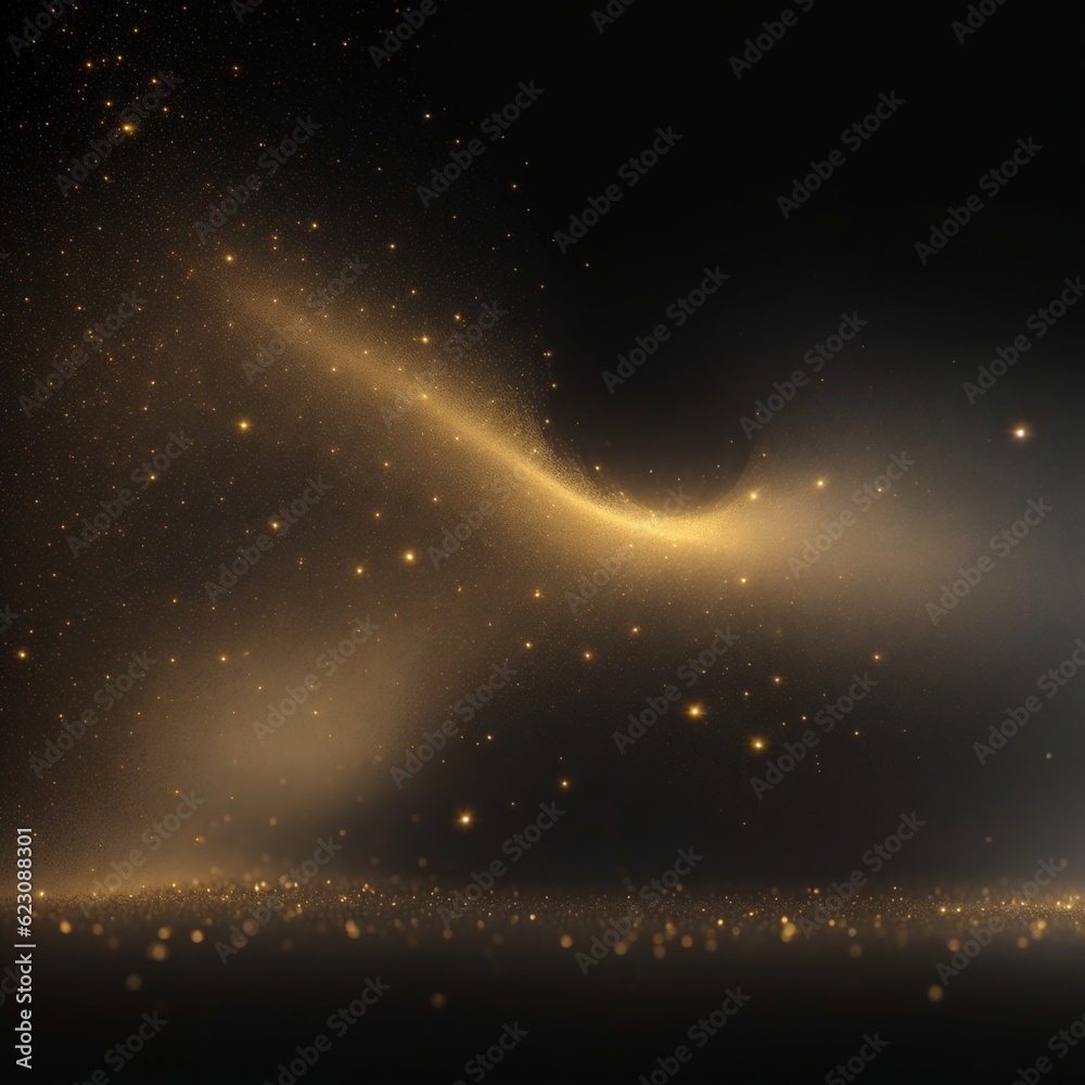 Obraz premium Golden Dust Delight Background
