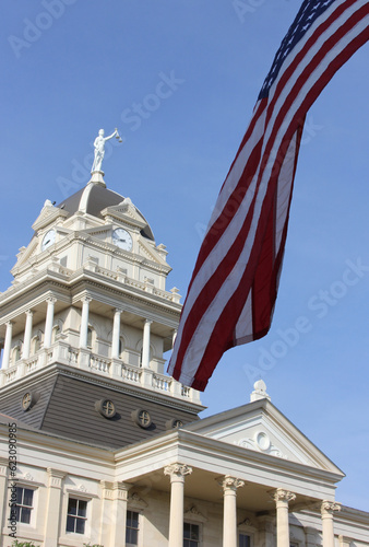 Historic Bell County Courthouse Located in Downtown Belton TX