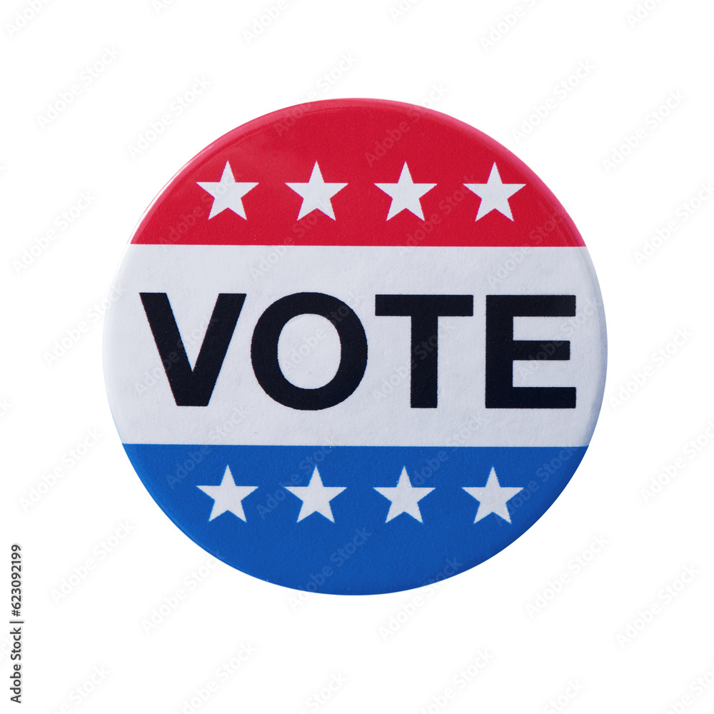 badge for the United States election badge for the United States election