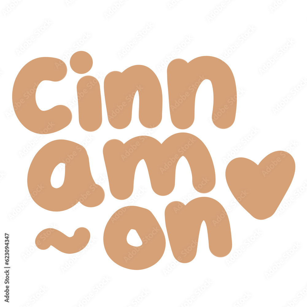 Cinnamon Typography Cinnamon Typography