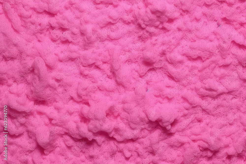 Abstract fluffy and sponge-like textured background. Bright pink color. Abstract fluffy and sponge-like textured background. Bright pink color.