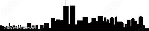 New york city silhouette