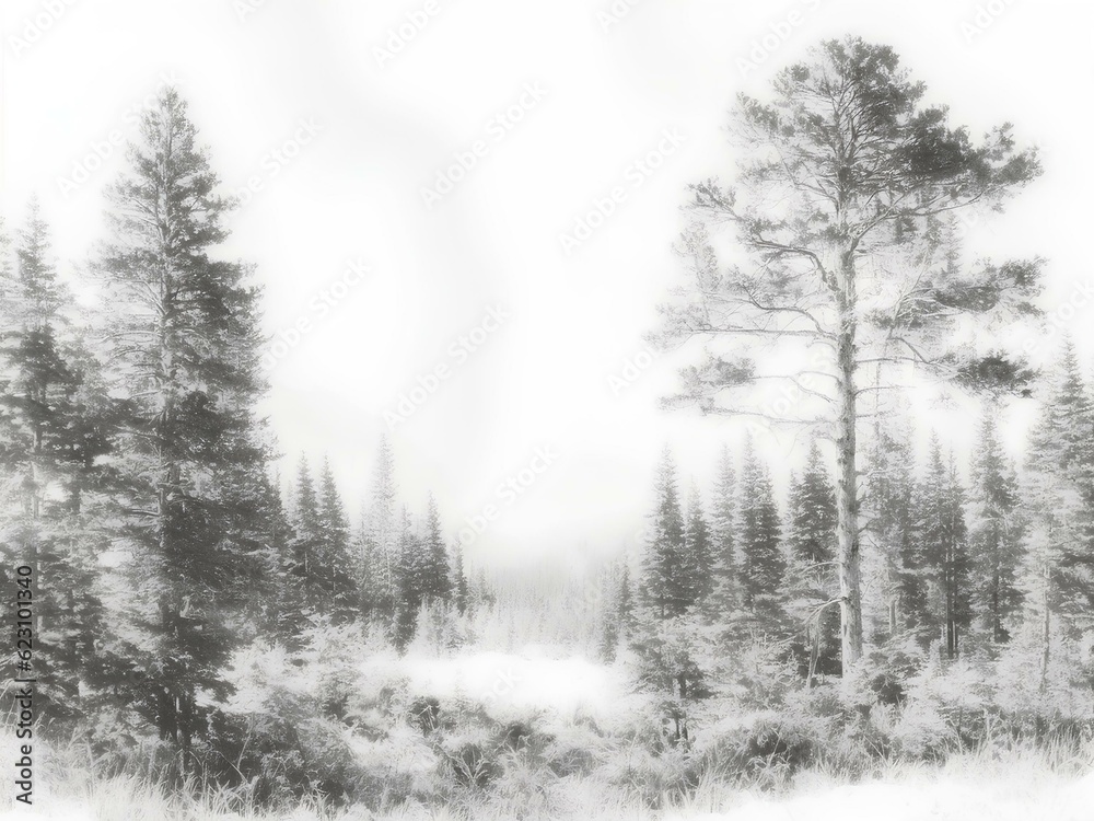 Fototapeta premium vintage tree