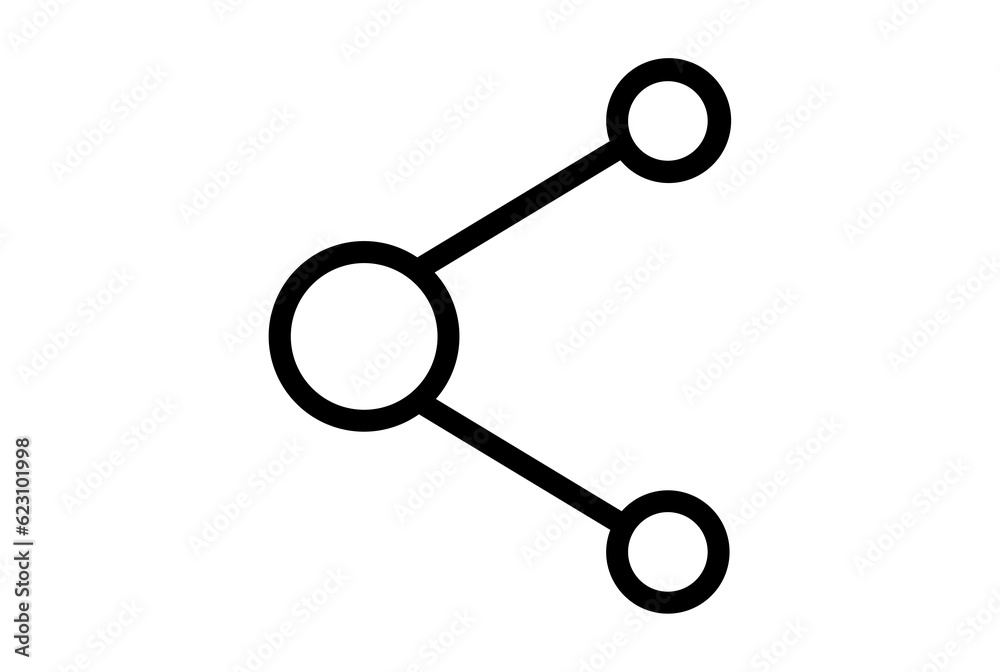 Crosslink network flat icon seo web symbol shape app line sign art Crosslink network flat icon seo web symbol shape app line sign art