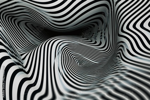 optical illusion, abstract lines