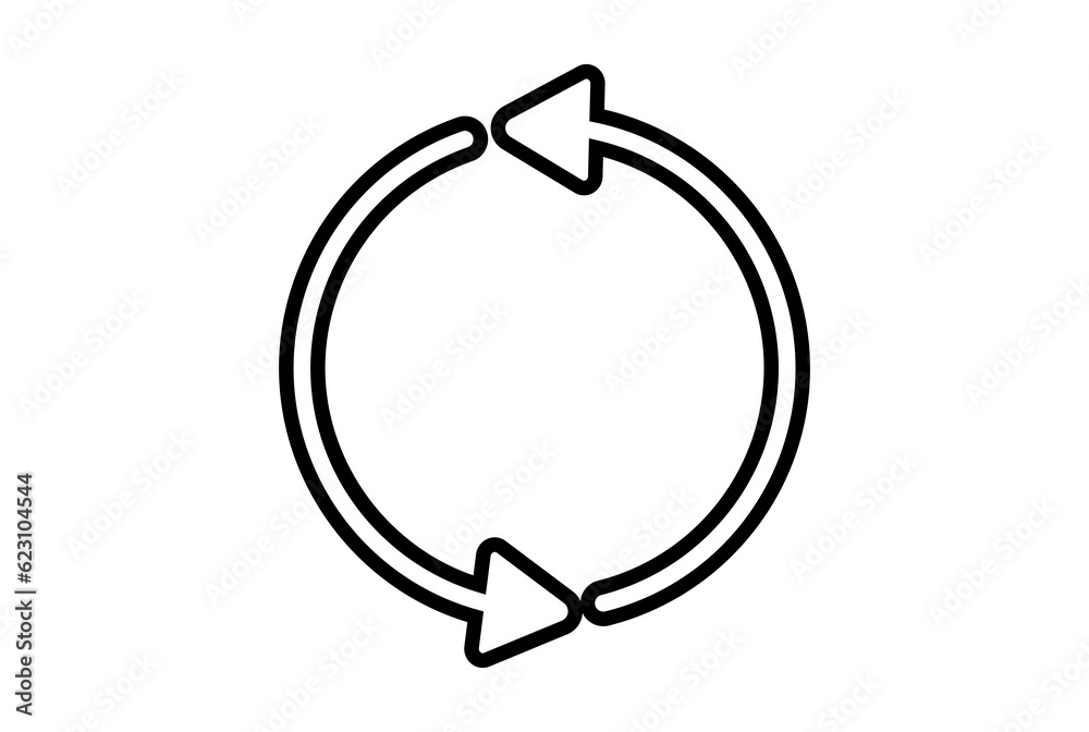 Two arrows flat icon seo web symbol shape app line sign art Two arrows flat icon seo web symbol shape app line sign art