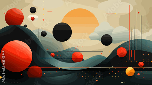 Background with Circles