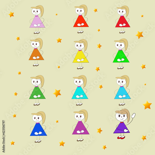 Cartoon  pattern