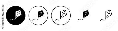 Kite icon set. kite vector icon.
