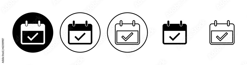 Calendar icon set. Calender symbol. calendar vector icon Calendar icon set. Calender symbol. calendar vector icon